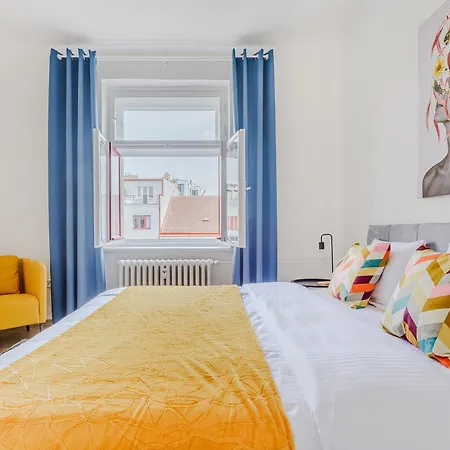 Apartmán Comfort 3br I 6 Guests I Vinohrady Praha